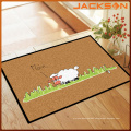 Elegance Printed Waterproof Rubber Door Mat